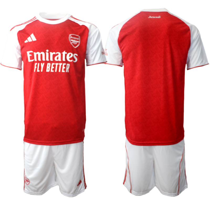 Men 2025-2026 Club Arsenal home red Blank Soccer Jersey 01->arsenal jersey->Soccer Club Jersey